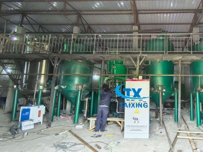 50 TPD Soybean oil Extraction Machine shipped to Guyana